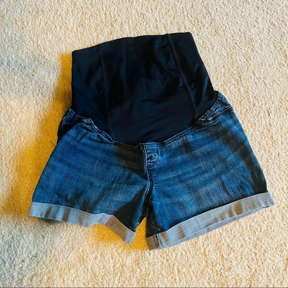 Isabel Maternity by Ingrid & Isabel Pants - Isabel Maternity denim shorts